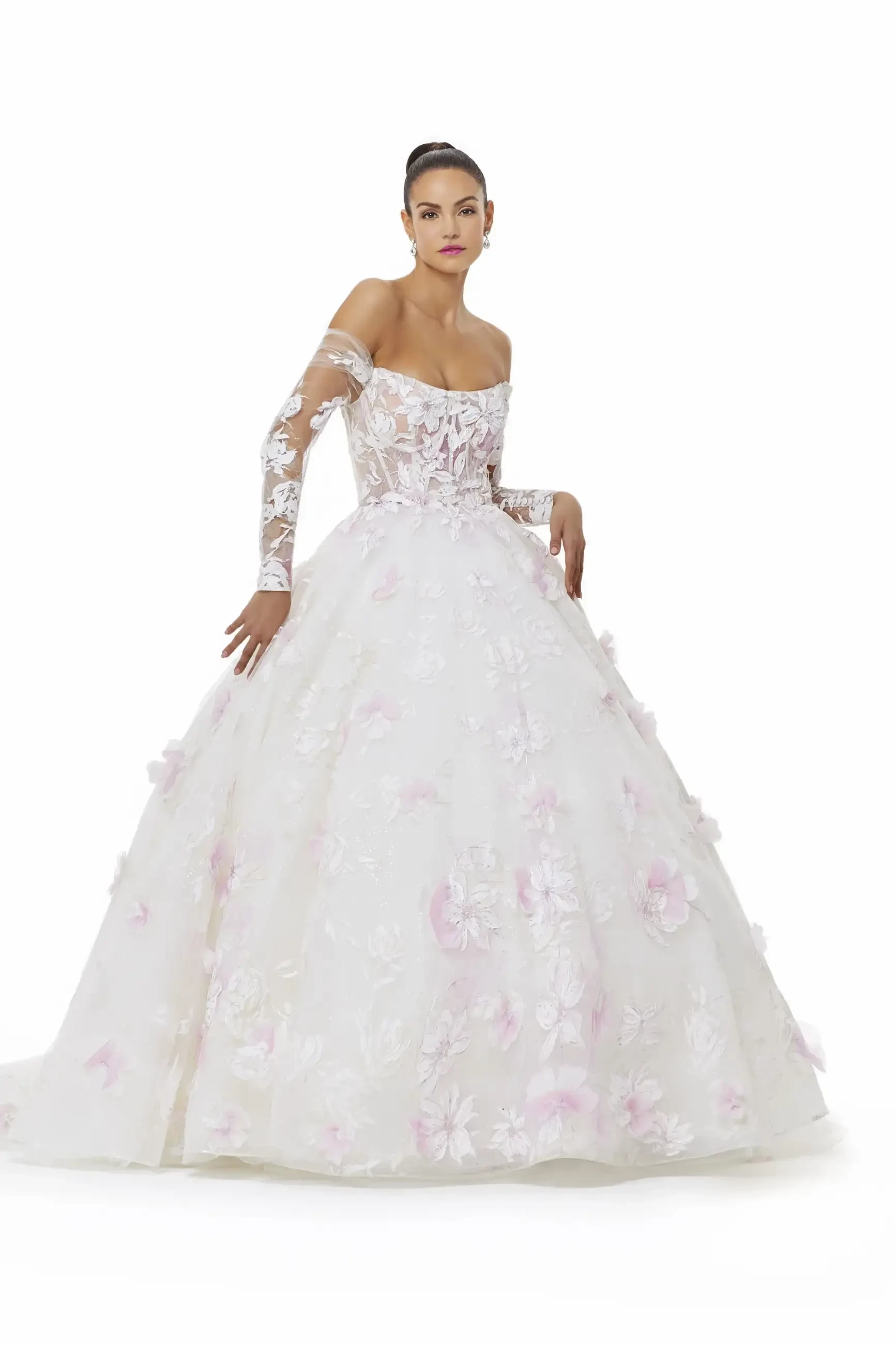 The Elegance of Modern Design in Madeline Couture Wedding Gowns Image