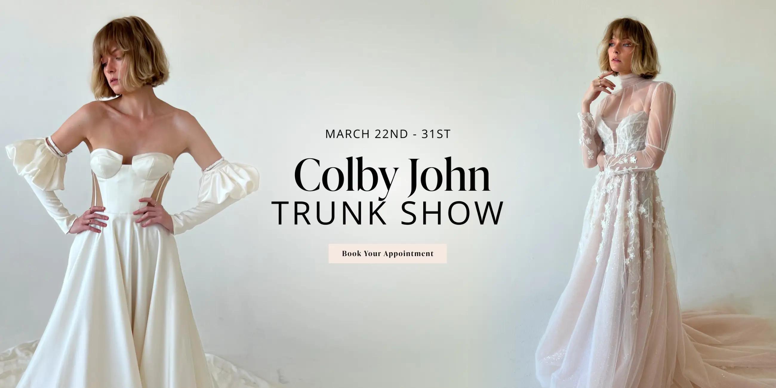 Colby John Trunk Show Banner