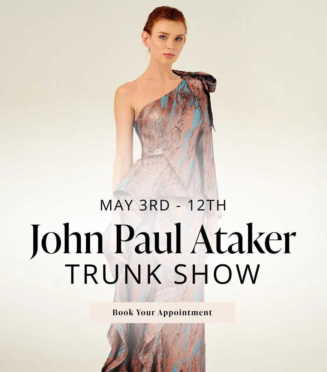 John Paul Ataker Trunk Show Banner Mobile