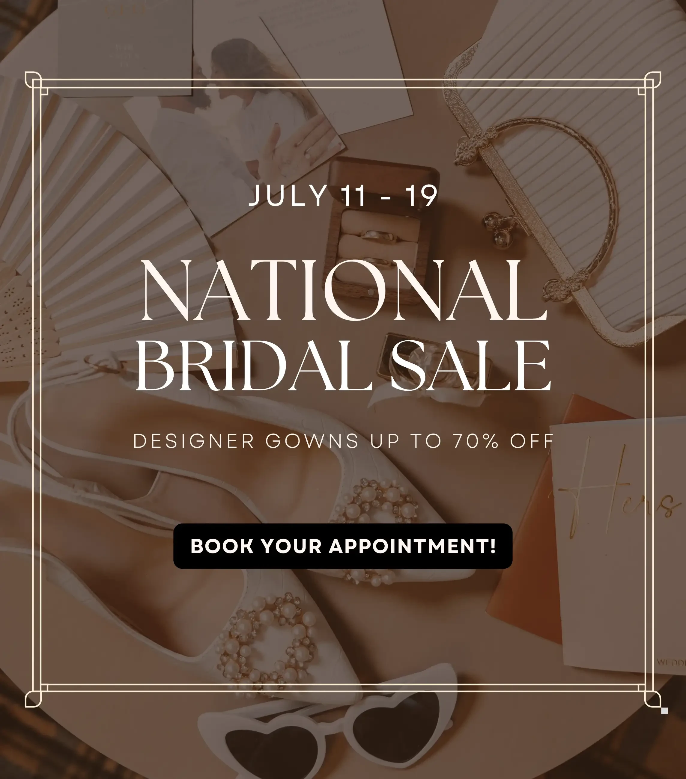 National Bridal Sale Mobile Banner