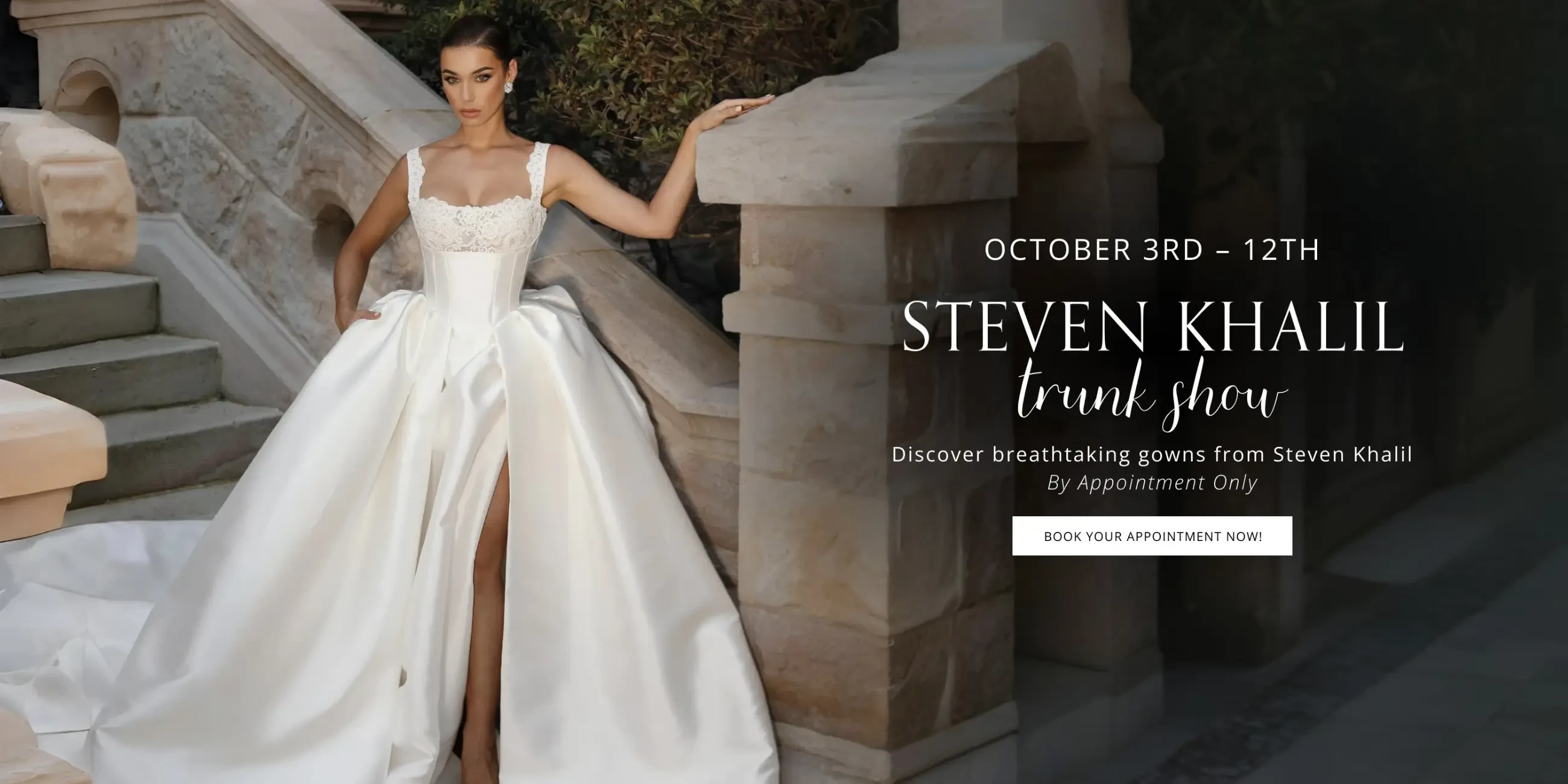 Steven Khalil Trunk Show Desktop Banner