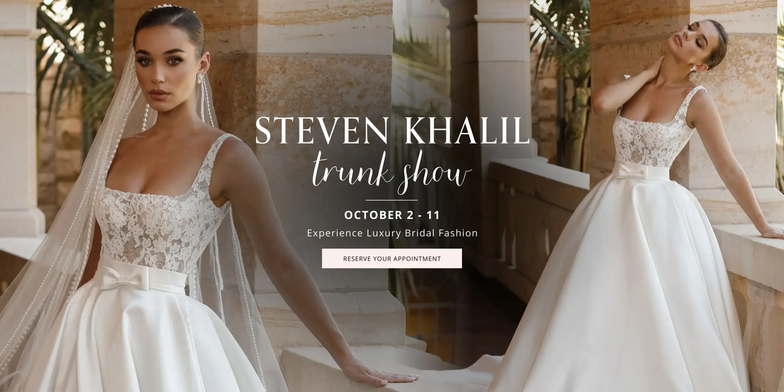 Steven Khalil Trunk Show Desktop Banner